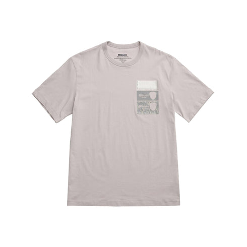 Blauer T-shirt T-shirt Uomo Palmer riflettente XXS P25 - BLAUERBLUH02197004547 - 933 - XXS - Francavilla Moda